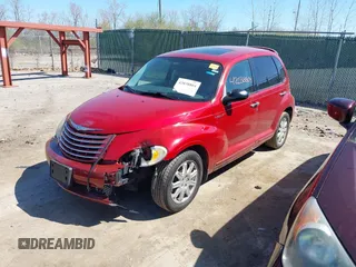 2006 Chrysler PT Cruiser Limited with VIN 3A8FY68876T314703, listed as a IAAI auction lot 42038804 with 142,614 mi miles. Bid and sale history available at carsss.com. Image 2.