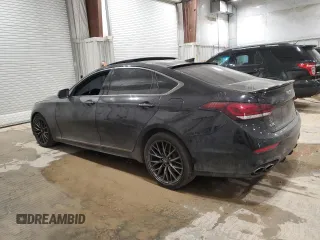 2018 Genesis G80 Sport z VIN KMHGN4JB9JU248356, wystawiony jako Copart lot #48668985 z przebiegiem 133 495 mil mil oraz Nie do naprawy • Non repairable. Historia ofert i sprzedaży dostępna na DreamBid. Obrazek 2.