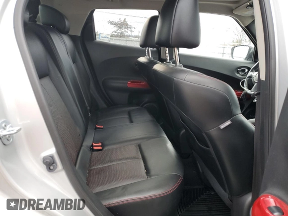 2016 Nissan Juke SL z VIN JN8AF5MV6GT650017, wystawiony jako Copart lot #51366295 z przebiegiem 72 238 mil mil oraz Czysty tytuł • Clean title. Historia ofert i sprzedaży dostępna na DreamBid. Obrazek 10.