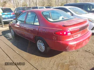 1999 Ford Escort SE with VIN 1FAFP13P6XW180845, listed as a IAAI auction lot 41398242 with 59,300 mi miles. Bid and sale history available at carsss.com. Image 3.