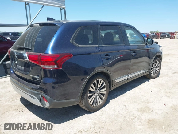 2019 Mitsubishi Outlander SE with VIN JA4AD3A38KZ007435, listed as a IAAI auction lot 42238791 with 103,169 mi miles and . Bid and sale history available at DreamBid. Image 4.