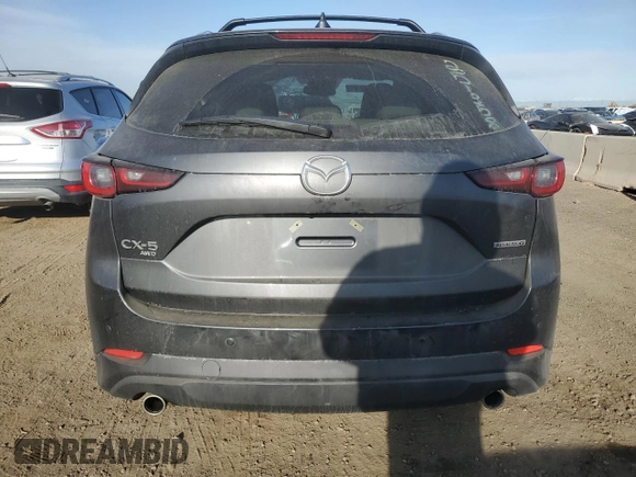 2025 Mazda CX-5 2.5 S Premium Plus Package with VIN JM3KFBEM1S0585647, listed as a Copart auction lot 48638255 with 1,746 mi miles and Salvage Title. Bid and sale history available at carsss.com. Image 6.