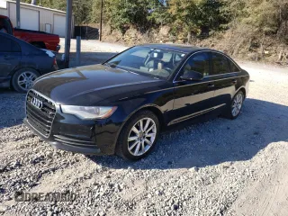 2015 Audi A6 2.0T Premium with VIN WAUFFAFCXFN028560, listed as a Copart auction lot 76921644 with 160,097 mi miles and Clean Title. Bid and sale history available at carsss.com. Image 1.