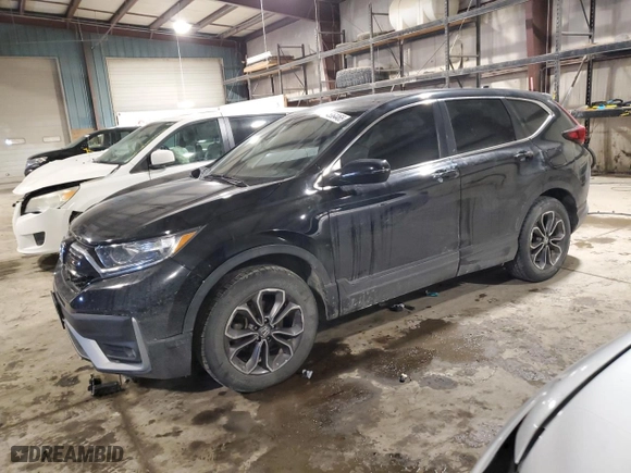2020 Honda CR-V EX-L with VIN 2HKRW2H83LH645650, listed as a Copart auction lot 45664465 with 101,429 mi miles and Salvage Title. Bid and sale history available at carsss.com. Image 1.