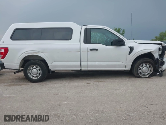 2021 Ford F-150 XL with VIN 1FTMF1CB6MKD46745, listed as a IAAI auction lot 42376132 with 126,188 mi miles and . Bid and sale history available at DreamBid. Image 13.