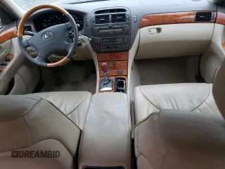 2005 Lexus LS 430 with VIN JTHBN36F055028624, listed as a Copart auction lot 54142335 with 187,356 mi miles and Clean Title. Bid and sale history available at carsss.com. Image 8.