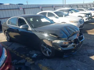 2015 BMW 3 Series 328i with VIN WBA3A5G54FNP34500, listed as a IAAI auction lot 41695866 with 168,000 mi miles. Bid and sale history available at carsss.com. Image 1.