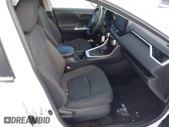 2021 Toyota RAV4 Hybrid LE with VIN 4T3LWRFV9MU047628, listed as a IAAI auction lot 41335589 with 36,748 mi miles. Bid and sale history available at carsss.com. Image 5.