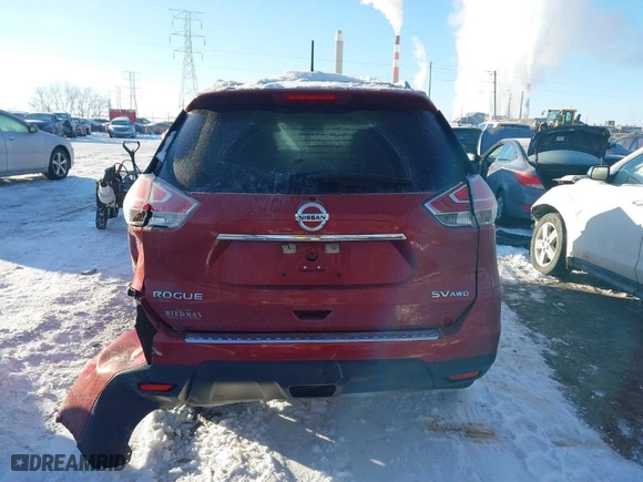 2015 Nissan Rogue SV with VIN 5N1AT2MV9FC809030, listed as a IAAI auction lot 41331092 with 144113 miles. Bid and sale history available at carsss.com. Image 17.
