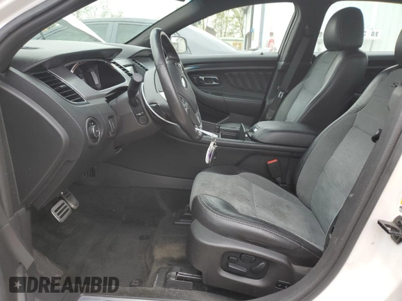 2016 Ford Taurus SHO with VIN 1FAHP2KT0GG142907, listed as a Copart auction lot 53118925 with 46,751 mi miles and Salvage title. Bid and sale history available at DreamBid. Image 7.