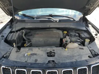 2017 Jeep Compass Latitude with VIN 3C4NJCBB0HT611440, listed as a Copart auction lot 57401485 with 128,319 mi miles and Salvage title. Bid and sale history available at DreamBid. Image 12.