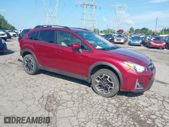 2016 Subaru Crosstrek Premium with VIN JF2GPADC1G8266127, listed as a IAAI auction lot 42668344 with 65,555 mi miles and . Bid and sale history available at DreamBid. Image 1.