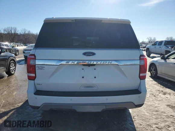 2021 Ford Expedition Max XLT with VIN 1FMJK1JT9MEA26968, listed as a Copart auction lot 88722625 with 89,075 mi miles and Salvage Title. Bid and sale history available at DreamBid. Image 6.