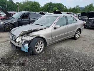 2007 Mercedes-Benz C 280 Luxury with VIN WDBRF92HX7F890445, listed as a Copart auction lot 59967035 with 178,426 mi miles and Salvage title. Bid and sale history available at DreamBid. Image 1.