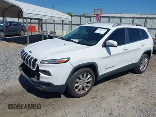 2015 Jeep Cherokee Limited with VIN 1C4PJLDS0FW505714, listed as a IAAI auction lot 42051526 with 82,804 mi miles and . Bid and sale history available at DreamBid. Image 18.