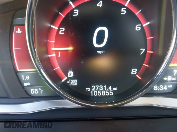 2015 Volvo XC60 T6 with VIN YV4902RK3F2721804, listed as a IAAI auction lot 41833744 with 105,855 mi miles and . Bid and sale history available at DreamBid. Image 7.