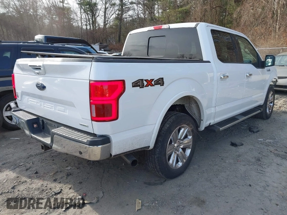 2020 Ford F-150 XL with VIN 1FTEW1EP4LKE68340, listed as a IAAI auction lot 41198215 with 95,450 mi miles and . Bid and sale history available at DreamBid. Image 4.