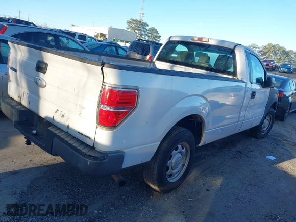 2012 Ford F-150 XL with VIN 1FTMF1CM7CKD75008, listed as a IAAI auction lot 41827726 with 179,016 mi miles. Bid and sale history available at carsss.com. Image 4.