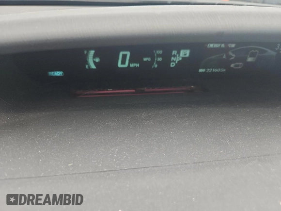 2013 Toyota Prius One with VIN JTDKN3DU3D5674712, listed as a Copart auction lot 64552385 with 221,605 mi miles and Non repairable. Bid and sale history available at DreamBid. Image 9.