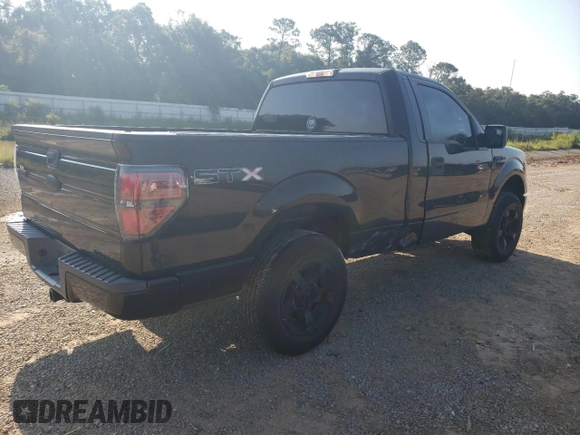 2012 Ford F-150 XL with VIN 1FTMF1CF2CKE18588, listed as a Copart auction lot 72194384 with 177,655 mi miles and Salvage Title. Bid and sale history available at carsss.com. Image 3.