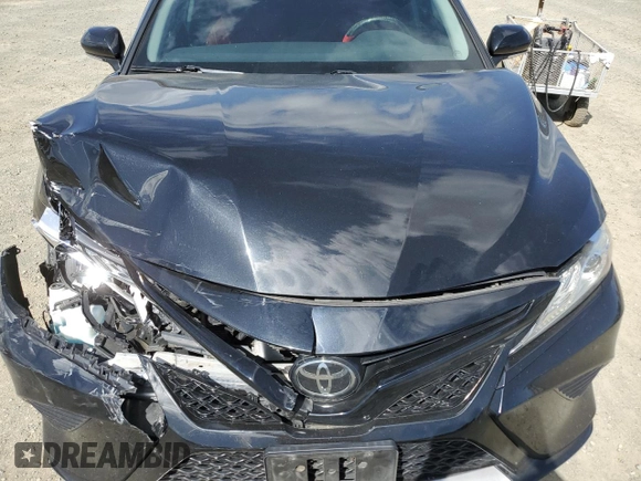 2020 Toyota Camry XSE with VIN 4T1K61AK3LU888412, listed as a Copart auction lot 51858905 with 84,344 mi miles and Salvage Title. Bid and sale history available at DreamBid. Image 12.