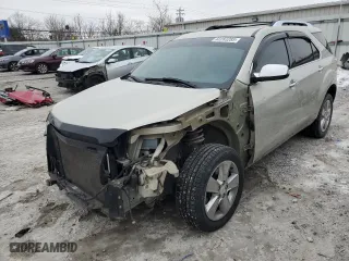 2013 Chevrolet Equinox LTZ with VIN 2GNFLGEK4D6429926, listed as a Copart auction lot 42283285 with 83,700 mi miles and Salvage Title. Bid and sale history available at carsss.com. Image 1.