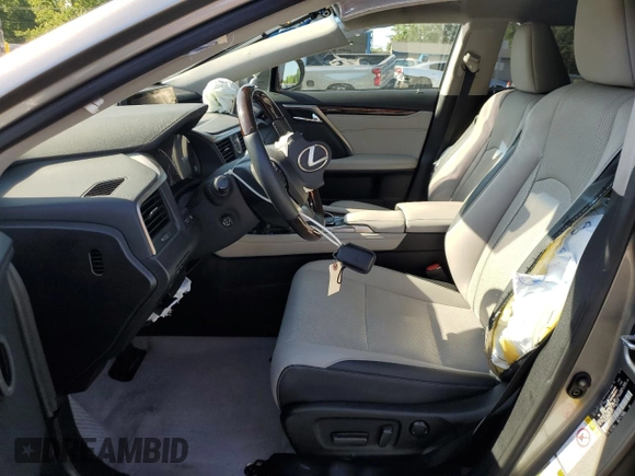 2019 Lexus RX 350 with VIN 2T2BZMCA8KC182934, listed as a Copart auction lot 55327195 with 65,746 mi miles and Salvage title. Bid and sale history available at DreamBid. Image 7.