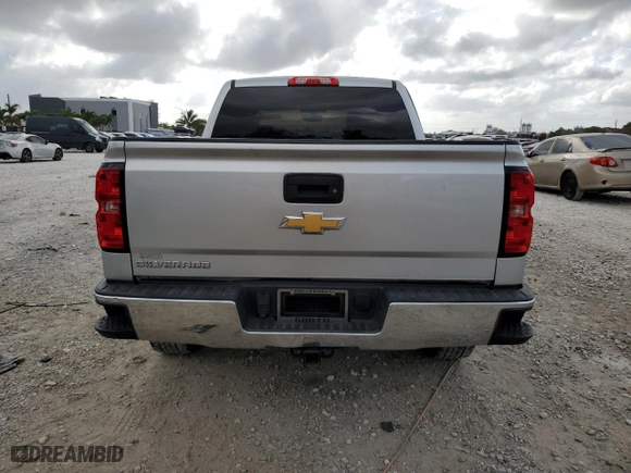 2018 Chevrolet Silverado 1500 Work Truck with VIN 3GCPCNEHXJG146744, listed as a Copart auction lot 51697875 with 128,116 mi miles and Salvage Title. Bid and sale history available at carsss.com. Image 6.