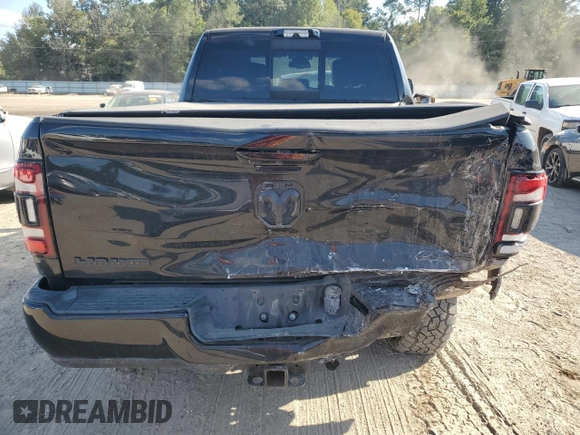 2019 Ram 2500 Laramie with VIN 3C6UR5FJ1KG520766, listed as a Copart auction lot 72567764 with 63,734 mi miles and Salvage Title. Bid and sale history available at carsss.com. Image 6.