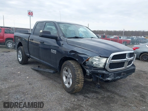 2017 Ram 1500 Express with VIN 1C6RR7FG7HS743580, listed as a IAAI auction lot 41704378 with 113,610 mi miles. Bid and sale history available at carsss.com. Image 1.