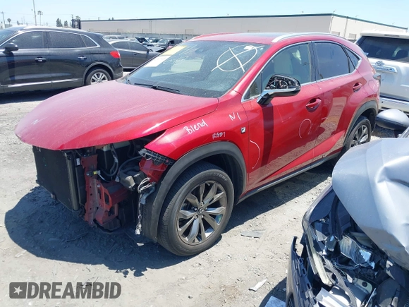 2020 Lexus NX 300 F Sport with VIN JTJSARBZ0L5016337, listed as a IAAI auction lot 42397965 with 45,414 mi miles and . Bid and sale history available at DreamBid. Image 2.