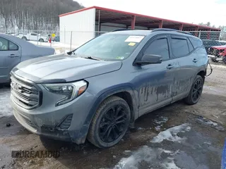 2020 GMC Terrain SLE with VIN 3GKALTEV5LL190178, listed as a IAAI auction lot 41424867 with 43,885 mi miles. Bid and sale history available at carsss.com. Image 18.