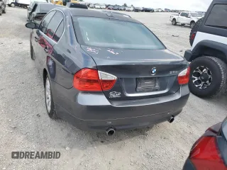 2007 BMW 3 Series 335i with VIN WBAVB73507P101280, listed as a Copart auction lot 72637104 with 126,310 mi miles and Salvage title. Bid and sale history available at DreamBid. Image 6.