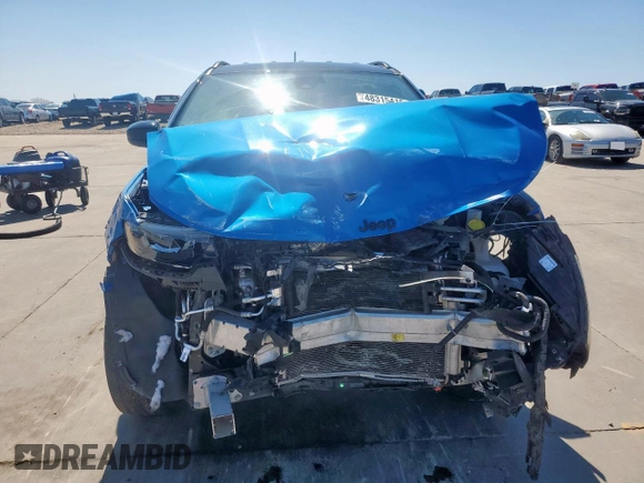 2023 Jeep Compass Latitude with VIN 3C4NJDBNXPT514180, listed as a Copart auction lot 48315415 with 32,427 mi miles and Salvage Title. Bid and sale history available at DreamBid. Image 5.