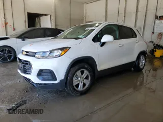 2020 Chevrolet Trax LS with VIN 3GNCJKSB9LL329623, listed as a Copart auction lot 58219125 with 43,424 mi miles and Salvage title. Bid and sale history available at DreamBid. Image 1.