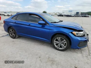 2022 Volkswagen Jetta SE with VIN 3VW7M7BU8NM013981, listed as a Copart auction lot 59624815 with 103,931 mi miles and Salvage title. Bid and sale history available at DreamBid. Image 4.