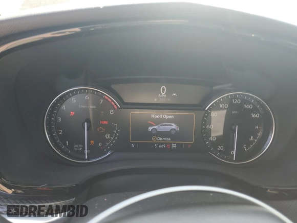 2021 Cadillac XT5 AWD Sport with VIN 1GYKNGRS8MZ152739, listed as a Copart auction lot 60675705 with 51,669 mi miles and Salvage title. Bid and sale history available at DreamBid. Image 9.