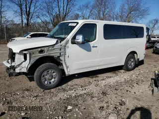 2020 Nissan NV SV z VIN 5BZBF0AA6LN850639, wystawiony jako Copart lot #79900734 z przebiegiem 77 608 mil mil oraz Szkoda całkowita • Salvage title. Historia ofert i sprzedaży dostępna na DreamBid. Obrazek 1.
