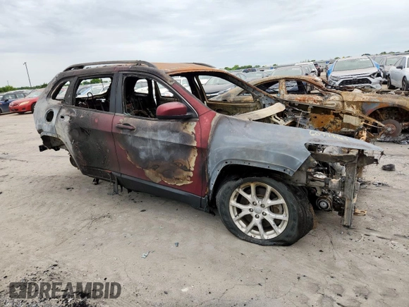 2016 Jeep Cherokee Latitude with VIN 1C4PJLCB3GW259180, listed as a Copart auction lot 60779465 with Not provided miles and Non repairable. Bid and sale history available at DreamBid. Image 4.