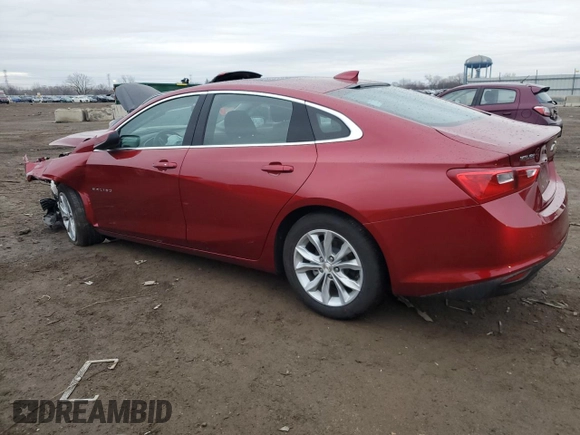 2025 Chevrolet Malibu LT with VIN 1G1ZD5ST1SF109401, listed as a Copart auction lot 85560984 with 17,929 mi miles and Salvage Title. Bid and sale history available at DreamBid. Image 2.