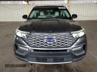 2020 Ford Explorer Platinum with VIN 1FM5K8HC8LGA41089, listed as a Copart auction lot 45485495 with 45,237 mi miles and Salvage Title. Bid and sale history available at carsss.com. Image 5.