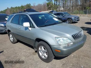 2003 Lexus RX 300 with VIN JTJGF10U230157794, listed as a IAAI auction lot 41781777 with 147,511 mi miles and . Bid and sale history available at carsss.com. Image 1.