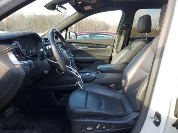 2022 Cadillac XT6 Premium Luxury with VIN 1GYKPDRS1NZ124470, listed as a Copart auction lot 83087194 with 40,789 mi miles and Salvage Title. Bid and sale history available at carsss.com. Image 7.