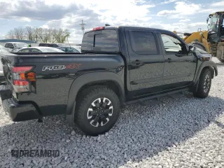 2023 Nissan Frontier Pro-4X with VIN 1N6ED1EK9PN653818, listed as a Copart auction lot 50932735 with 55,466 mi miles and Salvage title. Bid and sale history available at DreamBid. Image 3.