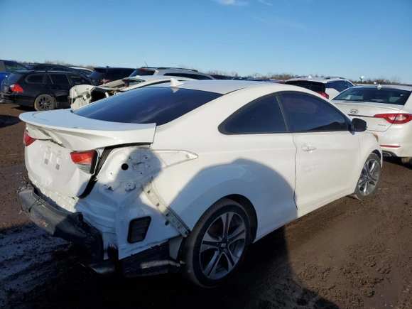 2013 Hyundai Elantra Coupe GS with VIN KMHDH6AE7DU010106, listed as a Copart auction lot 47577065 with NaN miles and Salvage Title. Bid and sale history available at carsss.com. Image 3.