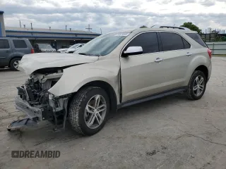2016 Chevrolet Equinox LTZ z VIN 2GNALDEK4G1176035, wystawiony jako Copart lot #55829305 z przebiegiem 81 733 mil mil oraz Szkoda całkowita • Salvage title. Historia ofert i sprzedaży dostępna na DreamBid. Obrazek 1.