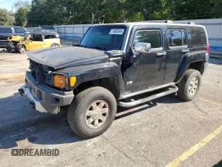2009 Hummer H3 SUV with VIN 5GTEN13E098160892, listed as a Copart auction lot 74005344 with 224,542 mi miles and Salvage Title. Bid and sale history available at carsss.com. Image 1.