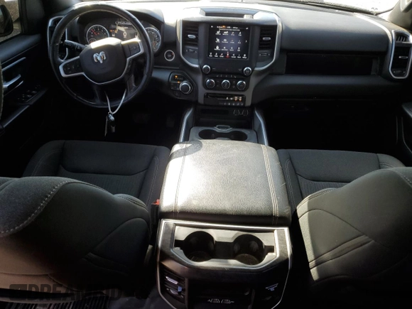 2020 Ram 1500 Big Horn with VIN 1C6SRFFT0LN412419, listed as a Copart auction lot 48117365 with 61,471 mi miles and Salvage Title. Bid and sale history available at carsss.com. Image 8.