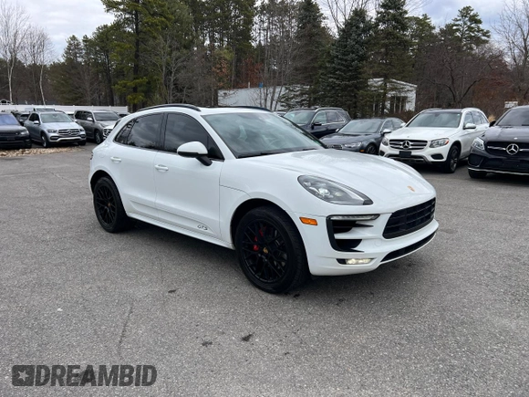 2018 Porsche Macan GTS with VIN WP1AG2A59JLB62195, listed as a Copart auction lot 50828585 with 161,285 mi miles and Clean Title. Bid and sale history available at DreamBid. Image 1.
