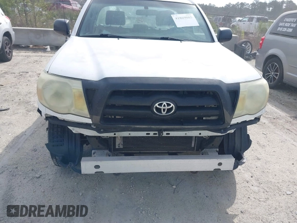 2008 Toyota Tacoma with VIN 5TENX22N68Z497699, listed as a IAAI auction lot 41869885 with 188,929 mi miles. Bid and sale history available at carsss.com. Image 6.